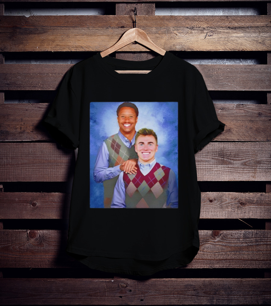 Bo Nix Courtland Sutton Step Brothers Style Denver Broncos Player Duo T-Shirt
