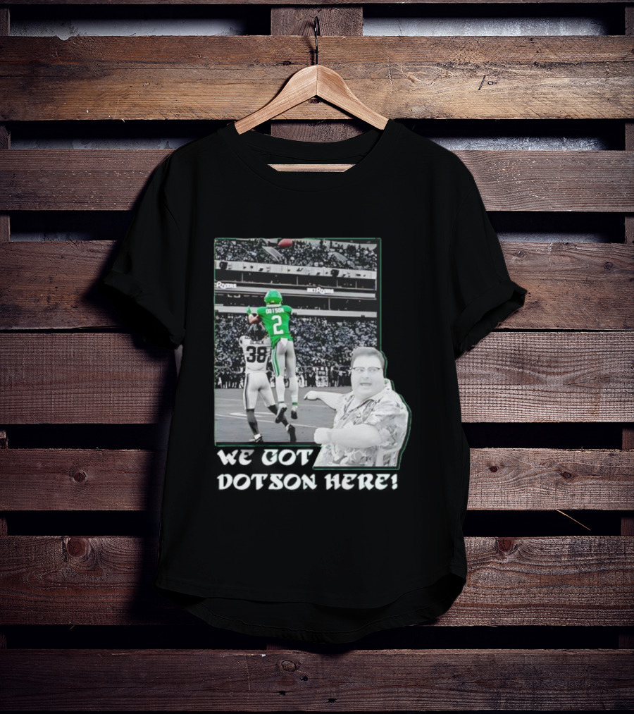 Eagles Champions 2025 Dotson Action Highlight T-Shirt