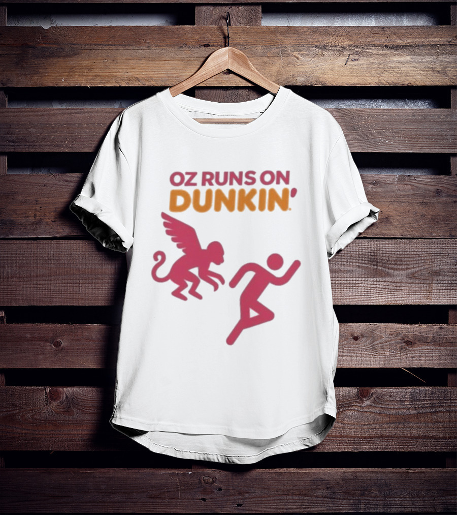Wicked OZ Runs On Dunkin' Flying Monkey Chase T-Shirt