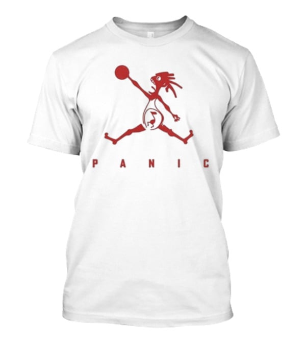 Panic Iconic Jumpman Basketball Tribute T-Shirt