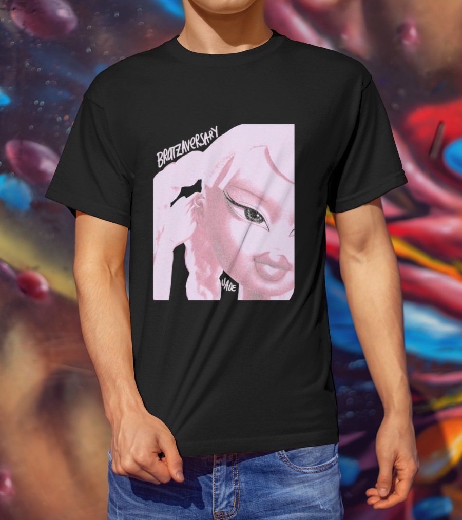 Bratz Jade Glam Bratzaversary Pink Sparkle Aesthetic T-Shirt