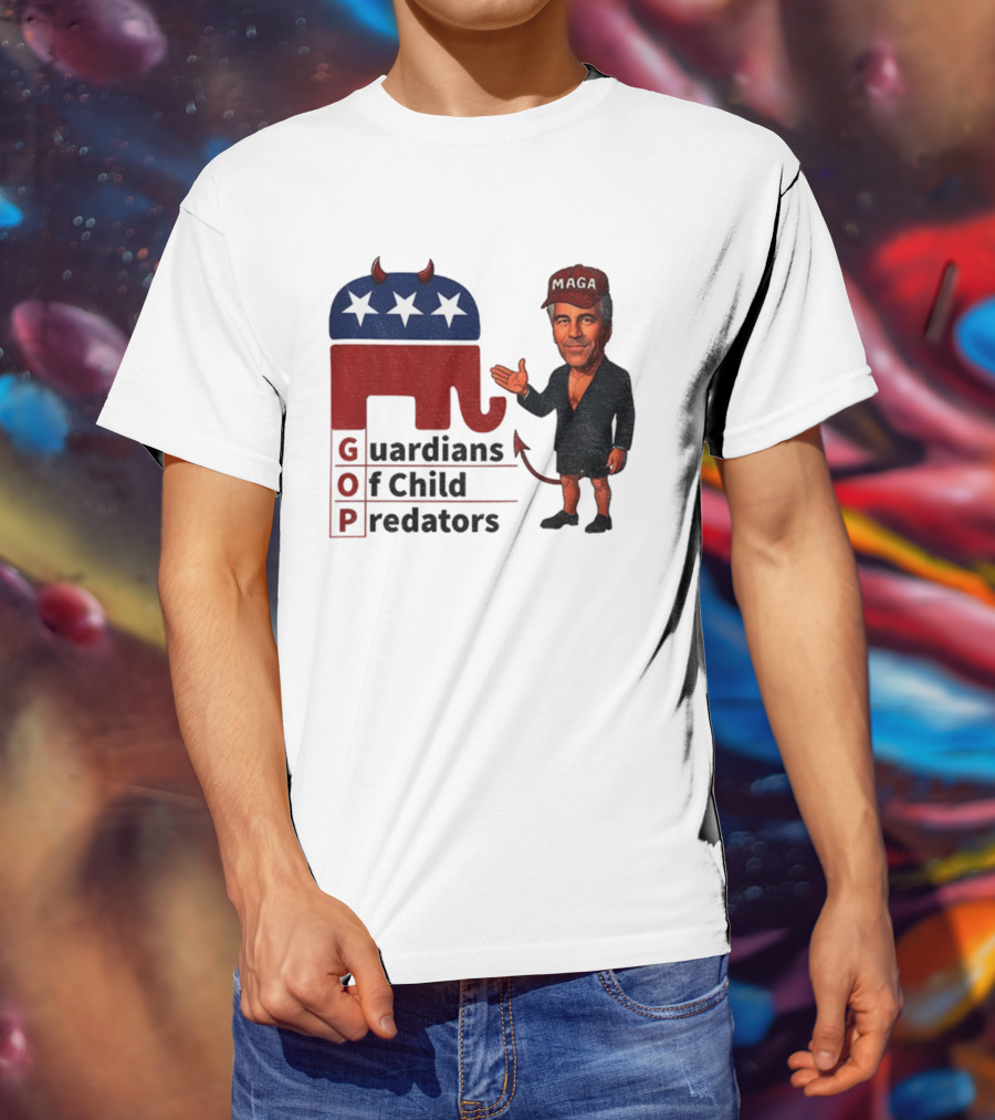 GOP Guardians Of Child Predators Anti MAGA Anti Trump T-Shirt