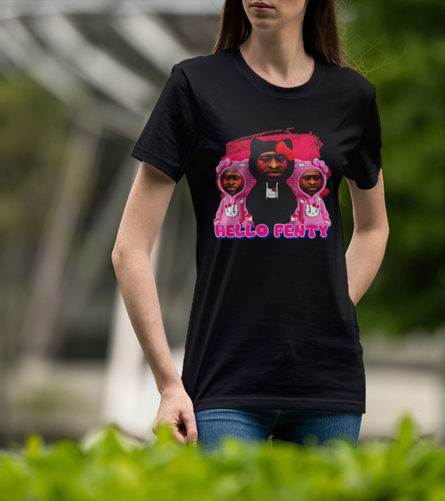 Hello Kitty Fenty Funny Graphic T-Shirt