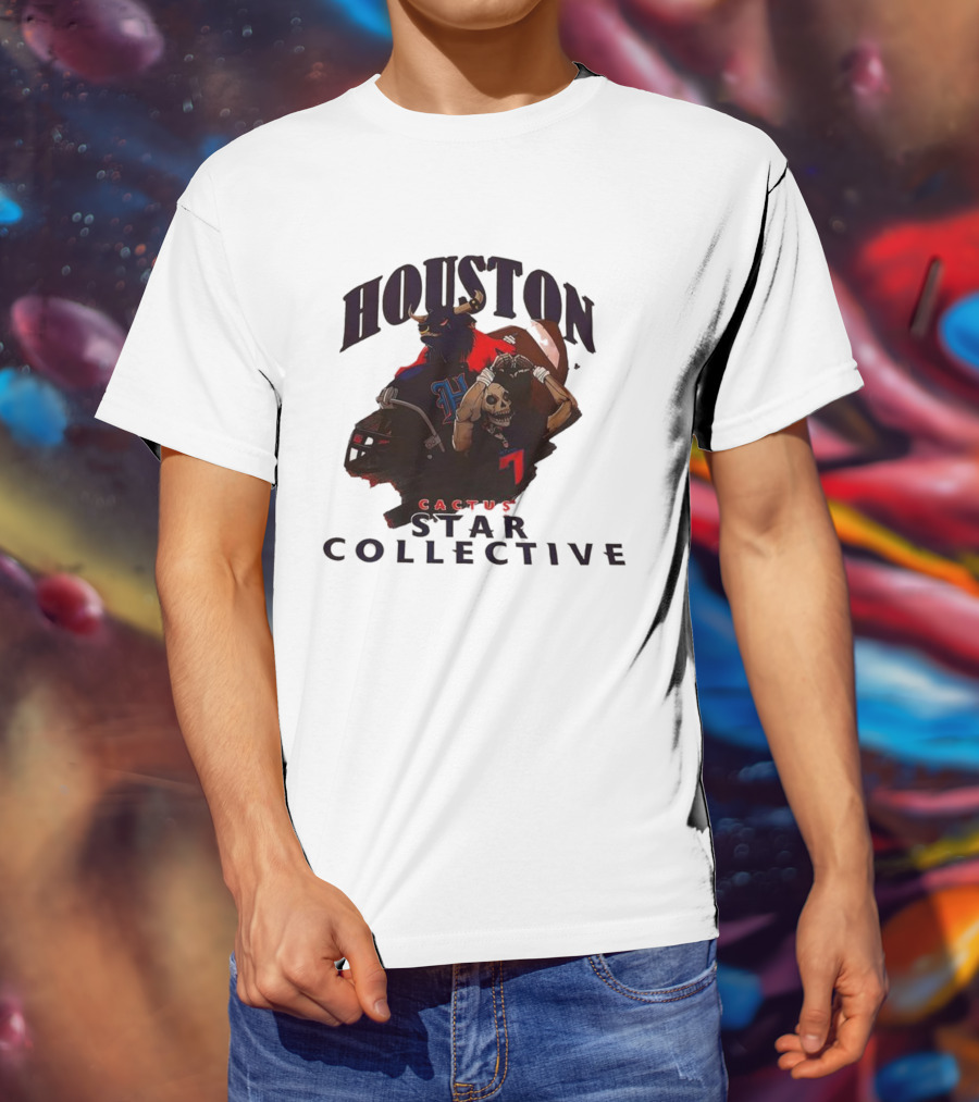Houston Texans Cactus Star Collective NFL Matchup Theme T-Shirt