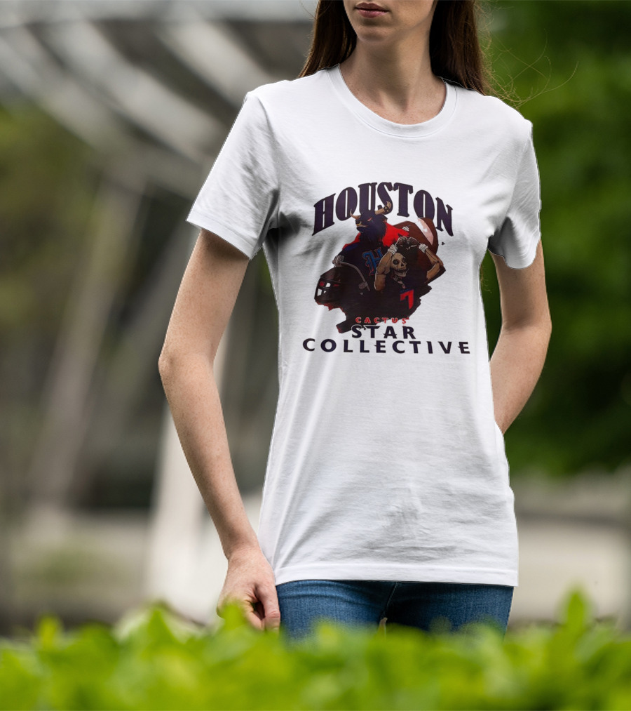 Houston Texans Cactus Star Collective NFL Matchup Theme T-Shirt