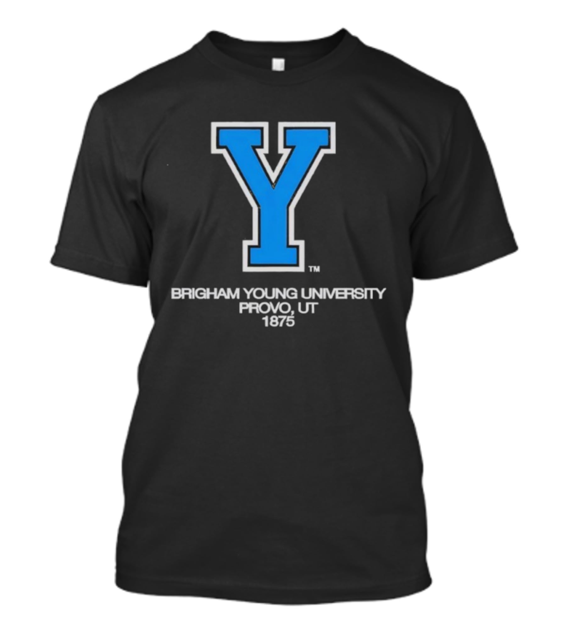 Brigham Young University Provo UT 1875 Y Logo T-Shirt