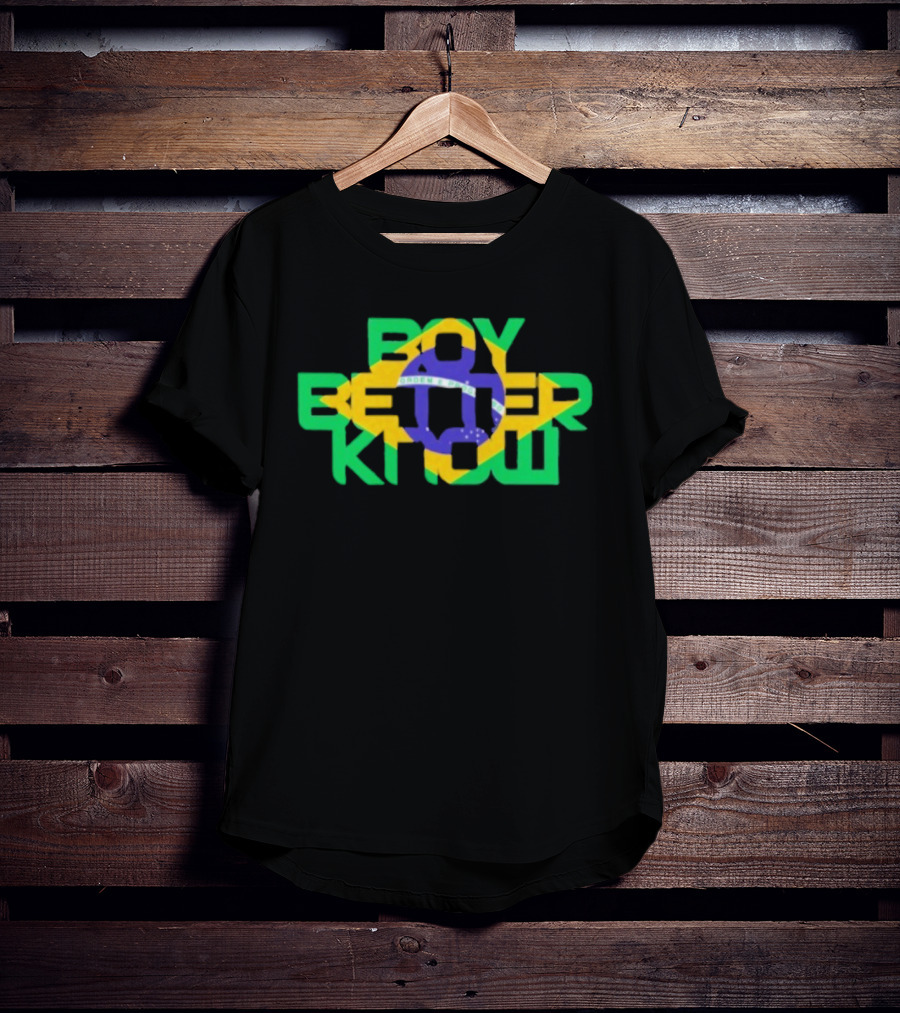 Boy Better Know Brazil Flag Skepta T-Shirt