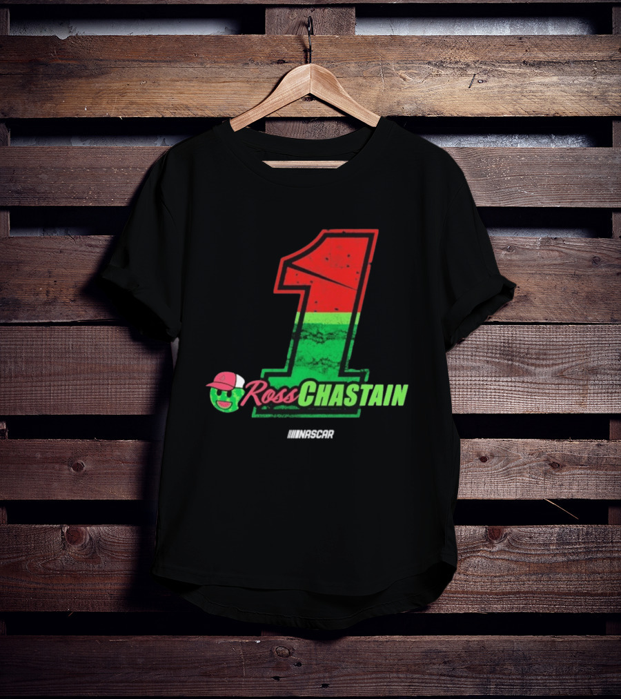 Ross Chastain Melon Man 1 NASCAR Racing Fan Merch T-Shirt