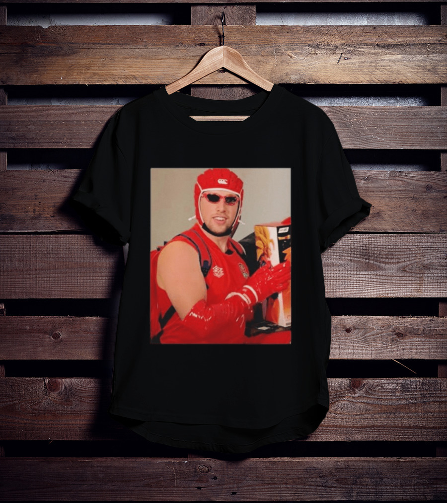 Sidemen Deepthroat Man Rugby Costume Toy Holder T-Shirt