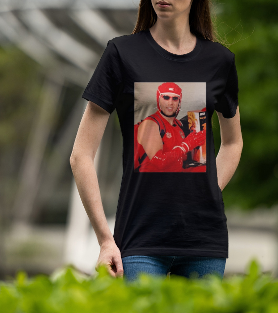 Sidemen Deepthroat Man Rugby Costume Toy Holder T-Shirt