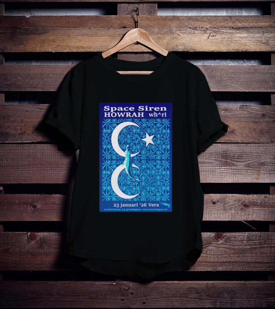 Space Siren Howrah Wh^rl 23 Januari 2026 Vera Groningen T-Shirt