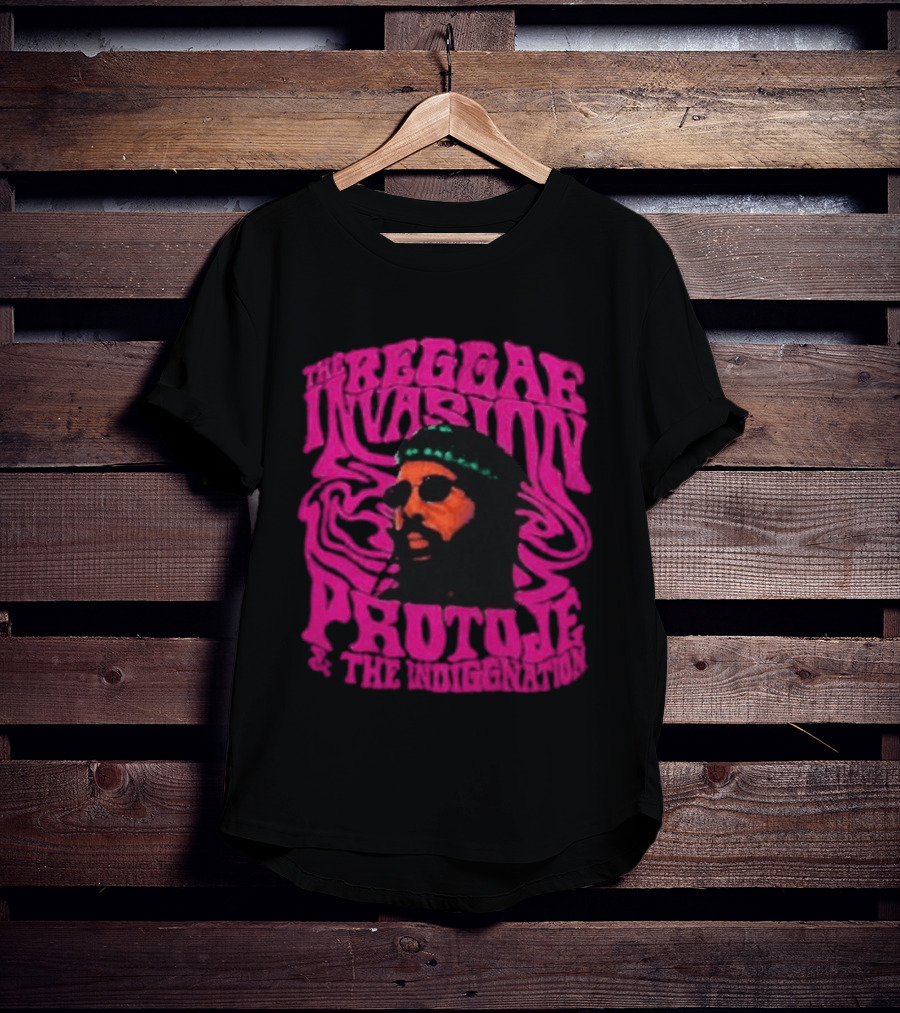 Reggae Invasion Tour UK 2026 Protoje And The Indiggnation T-Shirt