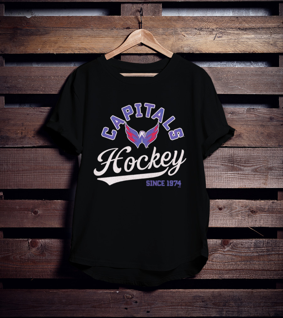 Washington Capitals Hockey Capitals Since 1974 T-Shirt