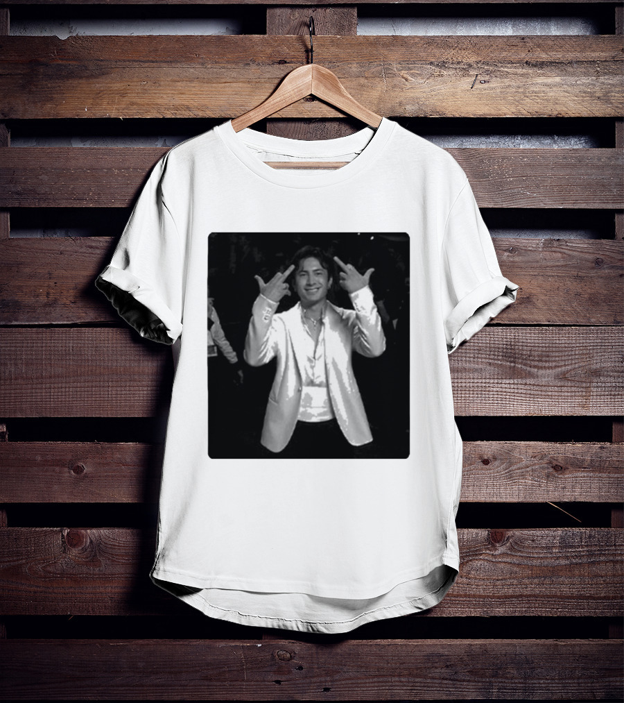Hudson Williams Glambot Heated Rivalry Jacket Gesture T-Shirt