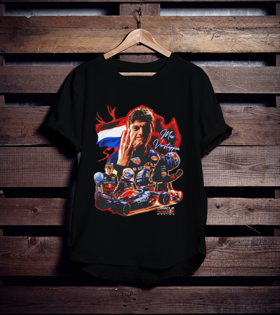 Max Verstappen Oracle Racing Mobile Netherlands Formula One T-Shirt