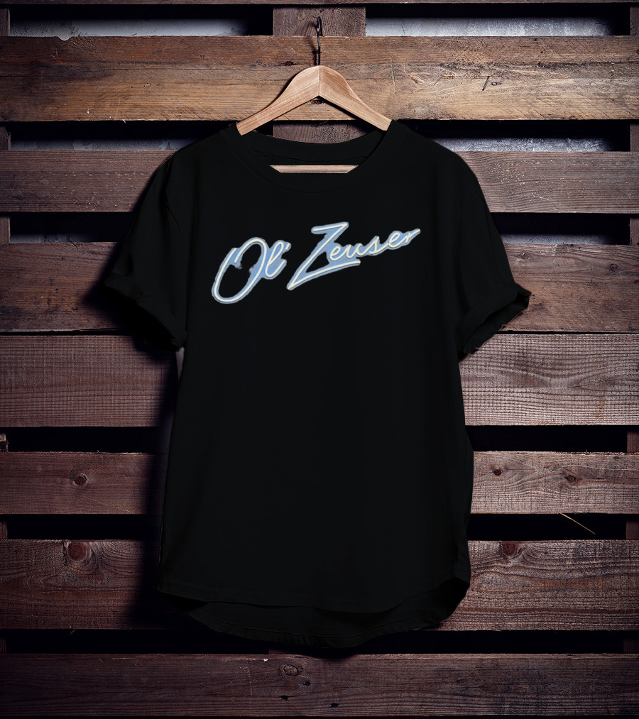 Ol' Zeuser Retro Vintage Style Script T-Shirt