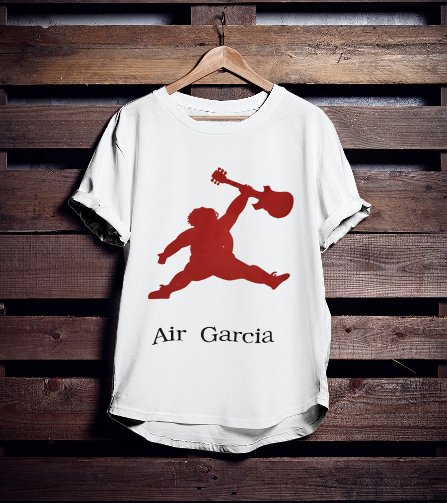 Air Garcia Jerry Garcia Silhouette Iconic Rock Legend T-Shirt