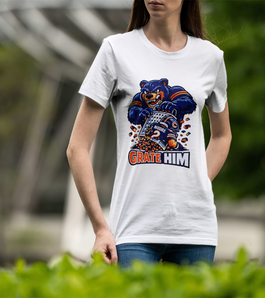 Chicago Bears Grate Him Moore 2 T-Shirt