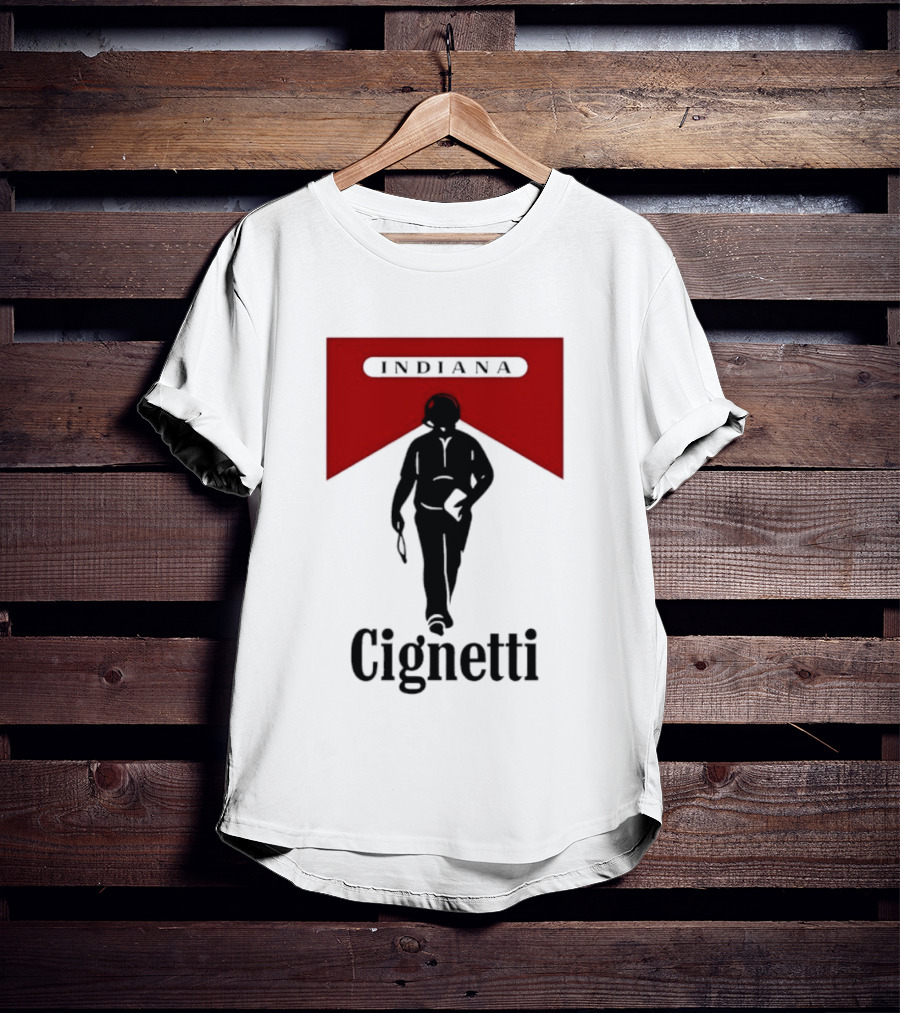 Indiana Cignetti Coach Marlboro Cigarette T-Shirt