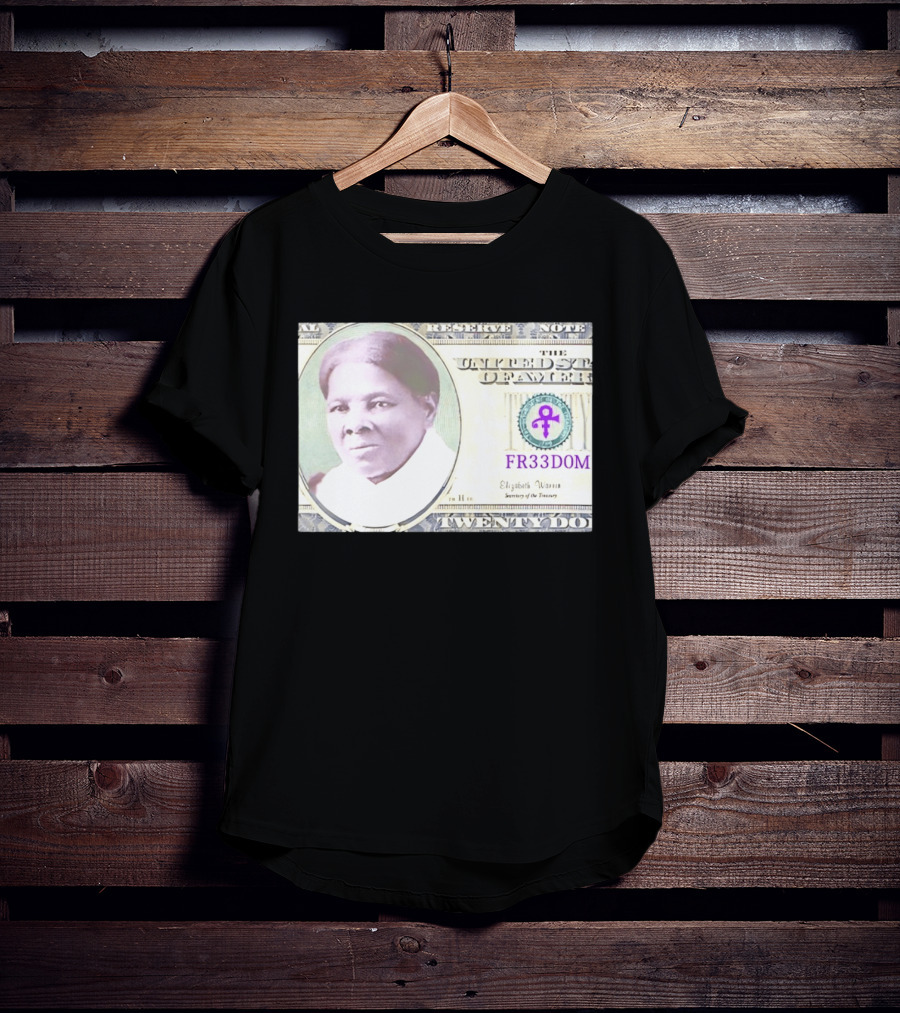 Harriet Tubman Twenty Dollar FR33DOM Note United States T-Shirt