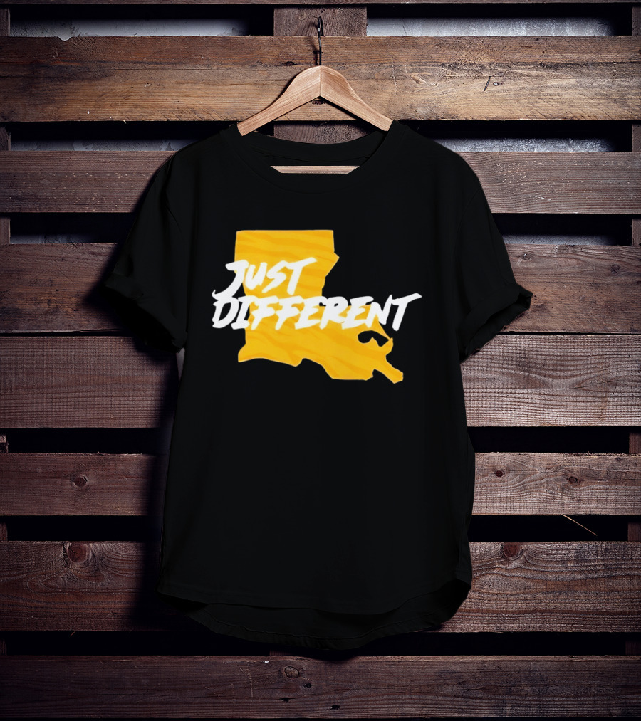 Just Different Louisiana State T-Shirt