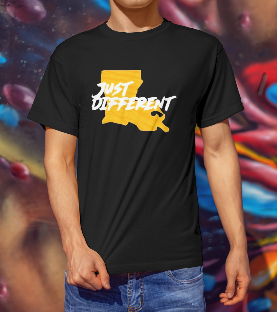Just Different Louisiana State T-Shirt