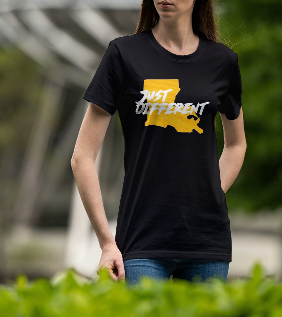 Just Different Louisiana State T-Shirt