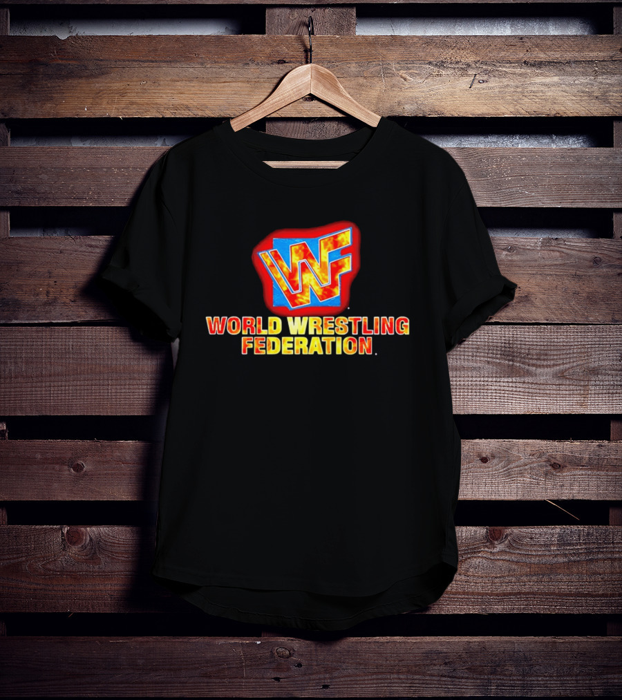 WWF World Wrestling Federation Vintage Flame T-Shirt