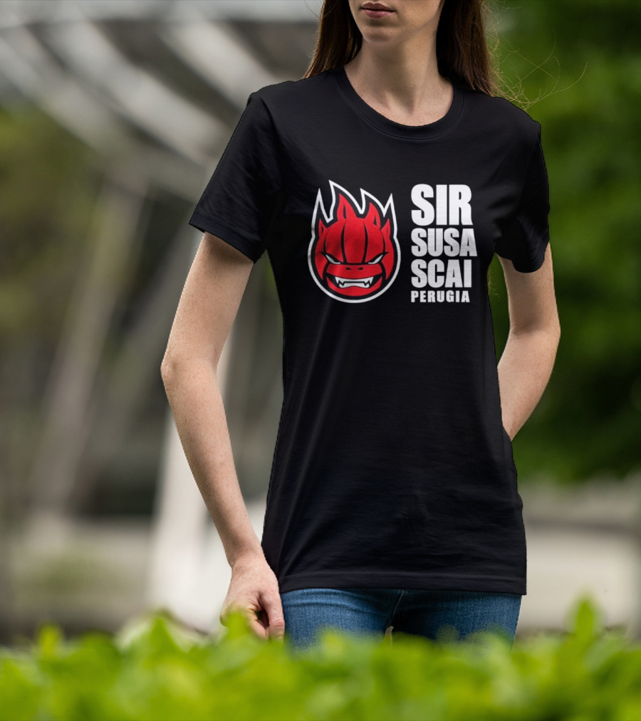 Sir Susa Scai Perugia Fierce Flames T-Shirt