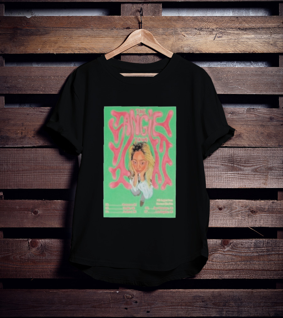 Spill Tab The Angie Tour March 2026 Denver Vancouver San Francisco Seattle T-Shirt