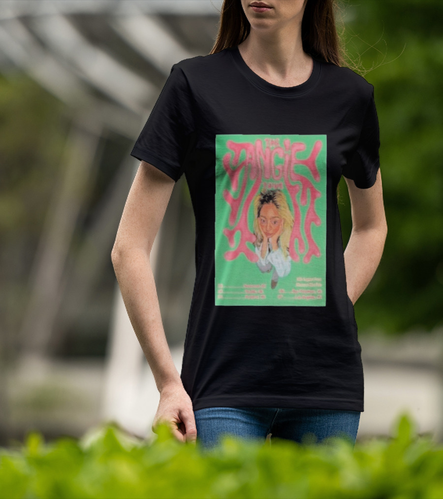 Spill Tab The Angie Tour March 2026 Denver Vancouver San Francisco Seattle T-Shirt