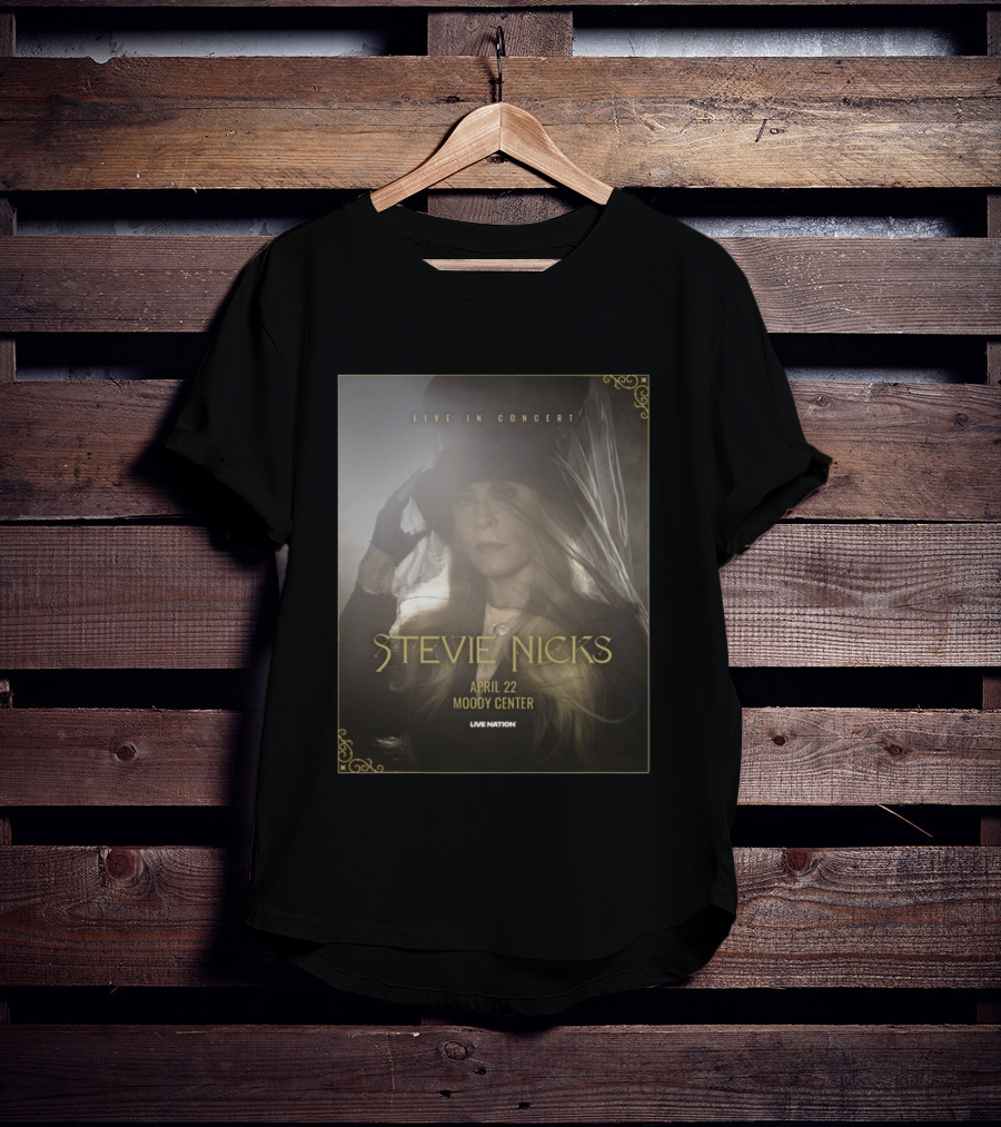 Stevie Nicks Live In Concert April 22 2026 Moody Center Austin TX T-Shirt