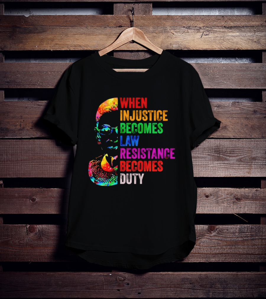 When Injustice Becomes Law Resistance Becomes Duty Inspirational St. Patrick Women's T-Shirt
