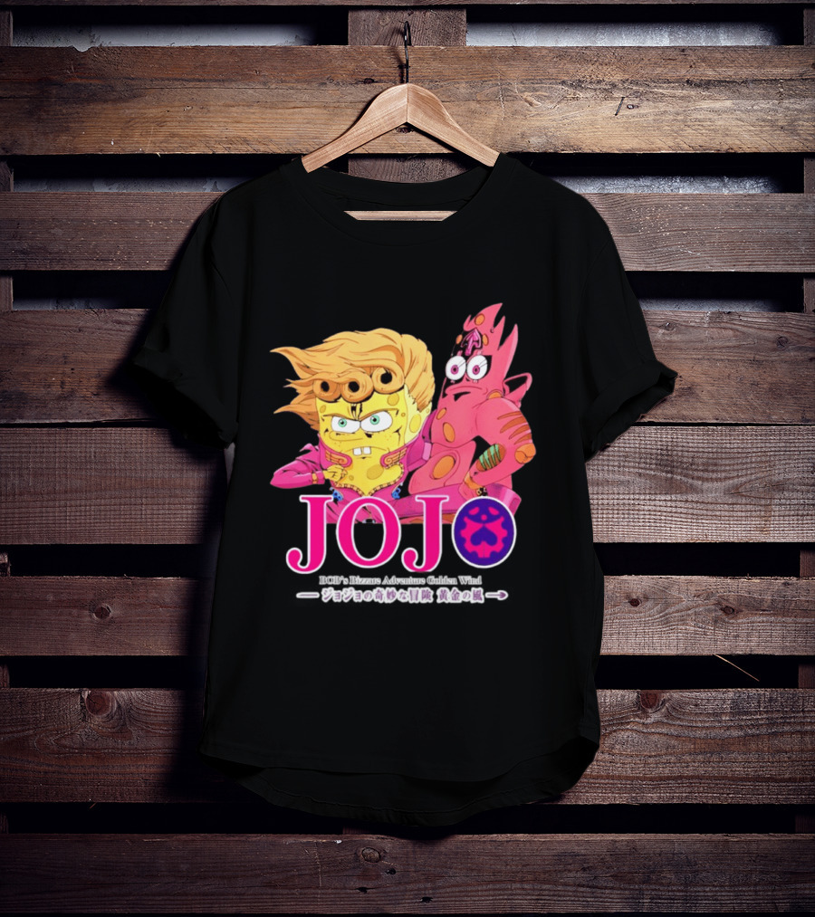 Jojo Giornobob Crossover Anime T-Shirt