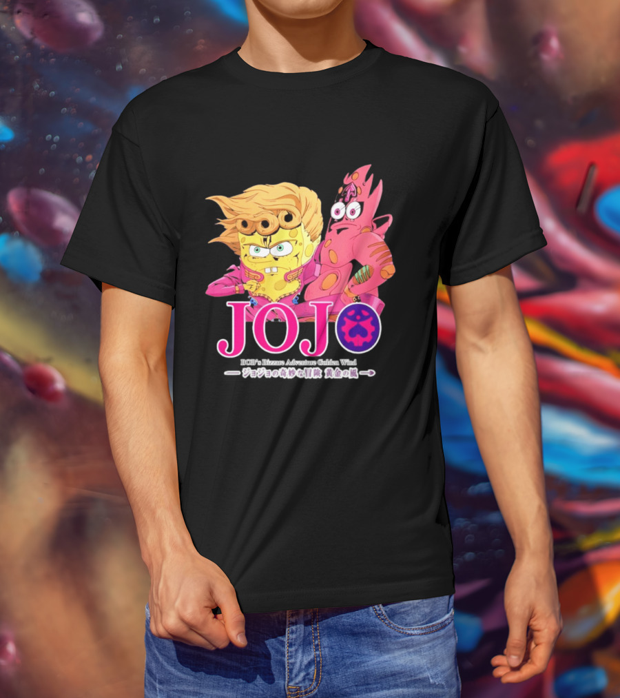 Jojo Giornobob Crossover Anime T-Shirt