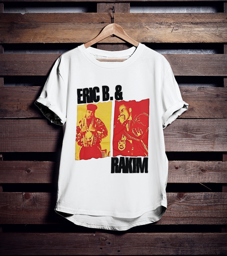 Eric B And Rakim Ain't No Joke 1988 Vintage Hip Hop Legends T-Shirt