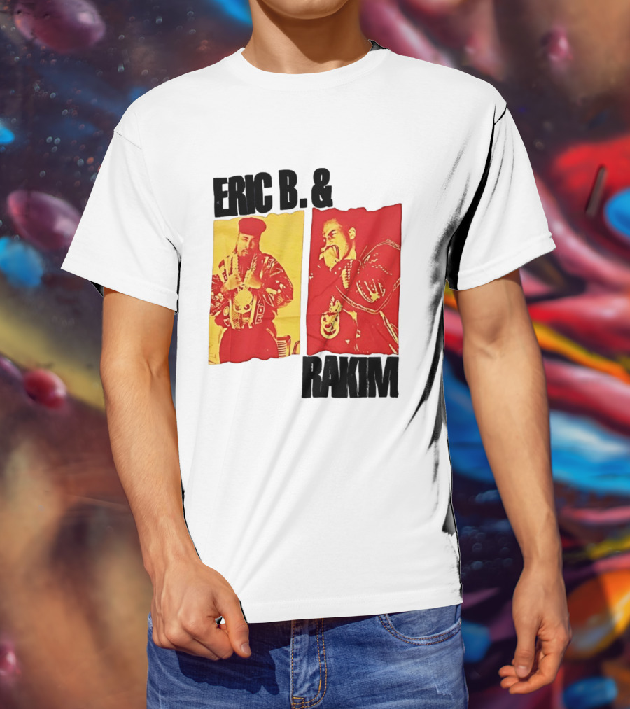 Eric B And Rakim Ain't No Joke 1988 Vintage Hip Hop Legends T-Shirt