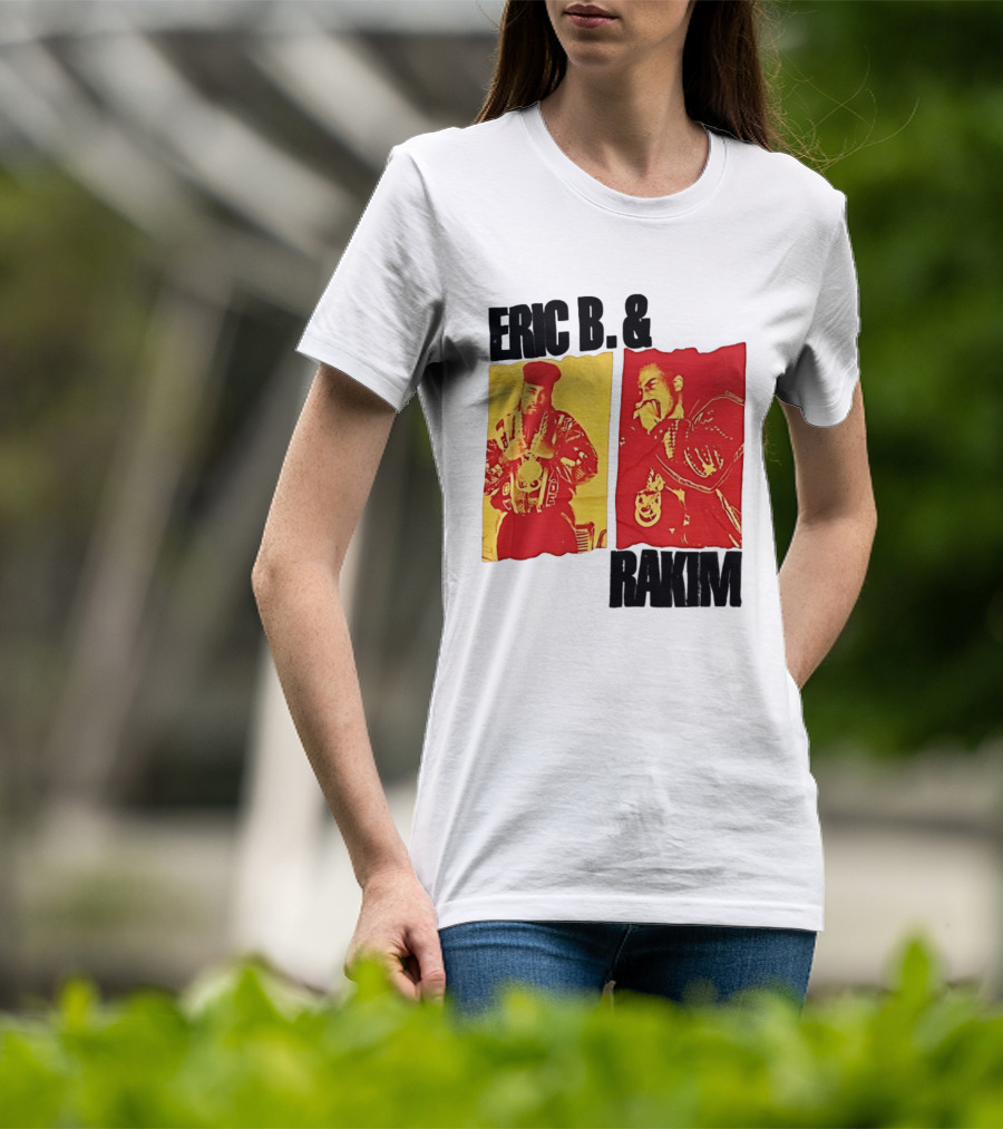 Eric B And Rakim Ain't No Joke 1988 Vintage Hip Hop Legends T-Shirt