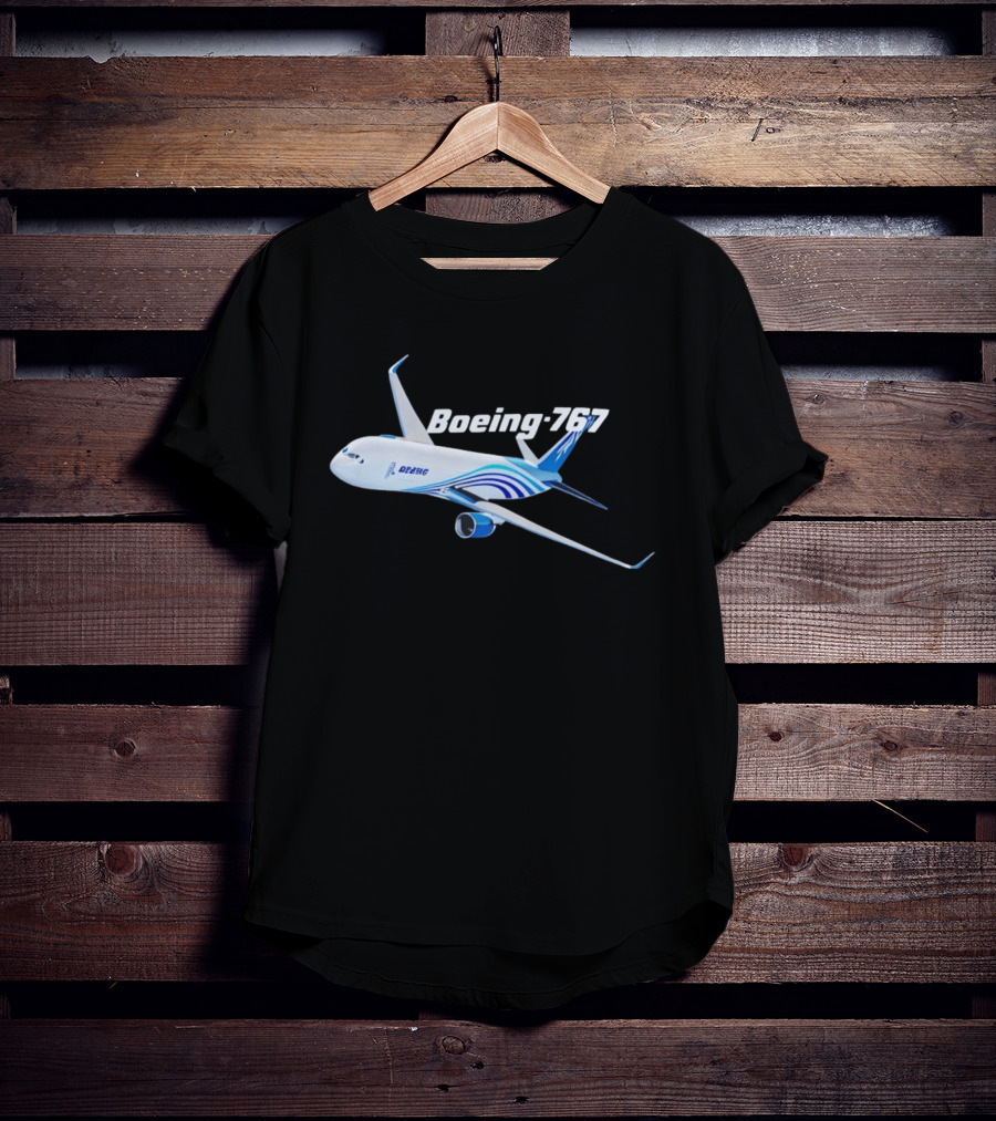 Boeing 767 Airplane Graphic Exclusive Edition T-Shirt