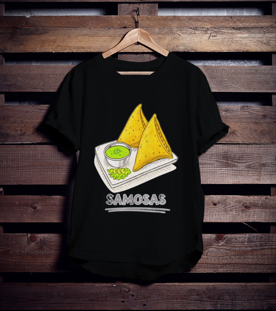 Samosa Lover Indian Snack Foodie Delight T-Shirt