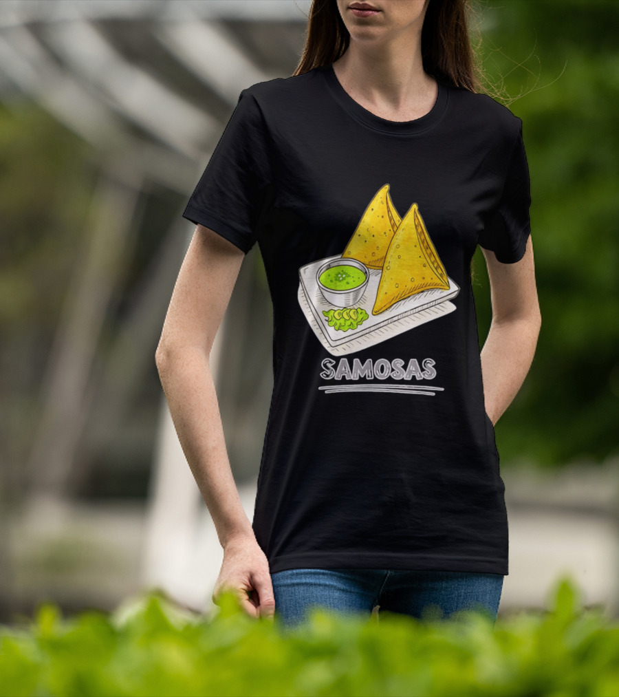 Samosa Lover Indian Snack Foodie Delight T-Shirt