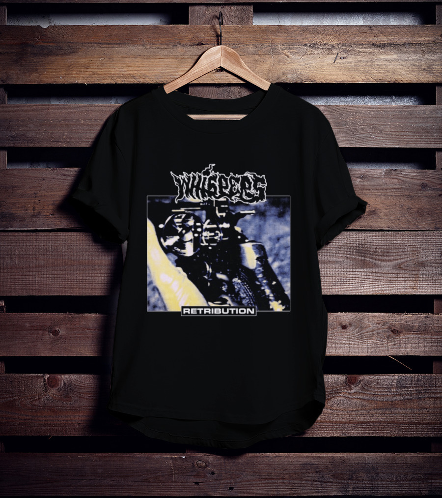 Whispers Retribution Motorcycle Engine T-Shirt