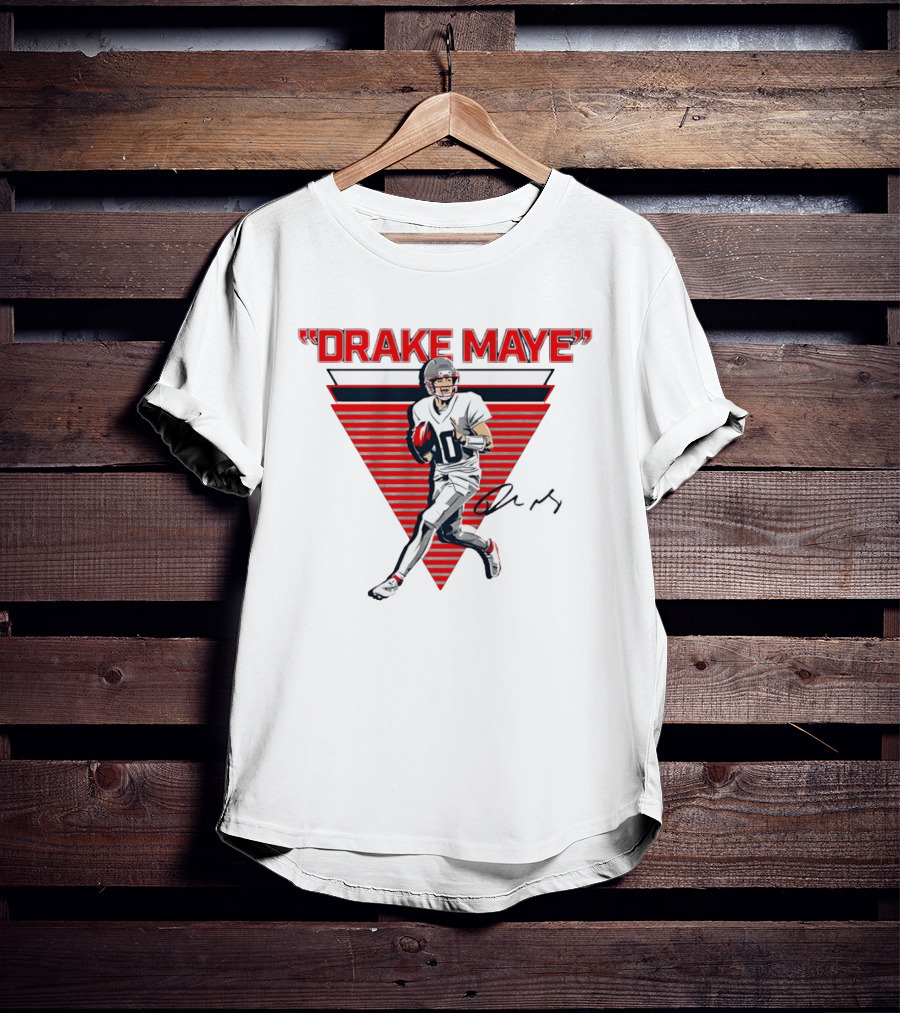 Drake Maye New England Patriots Football Player T-Shirt