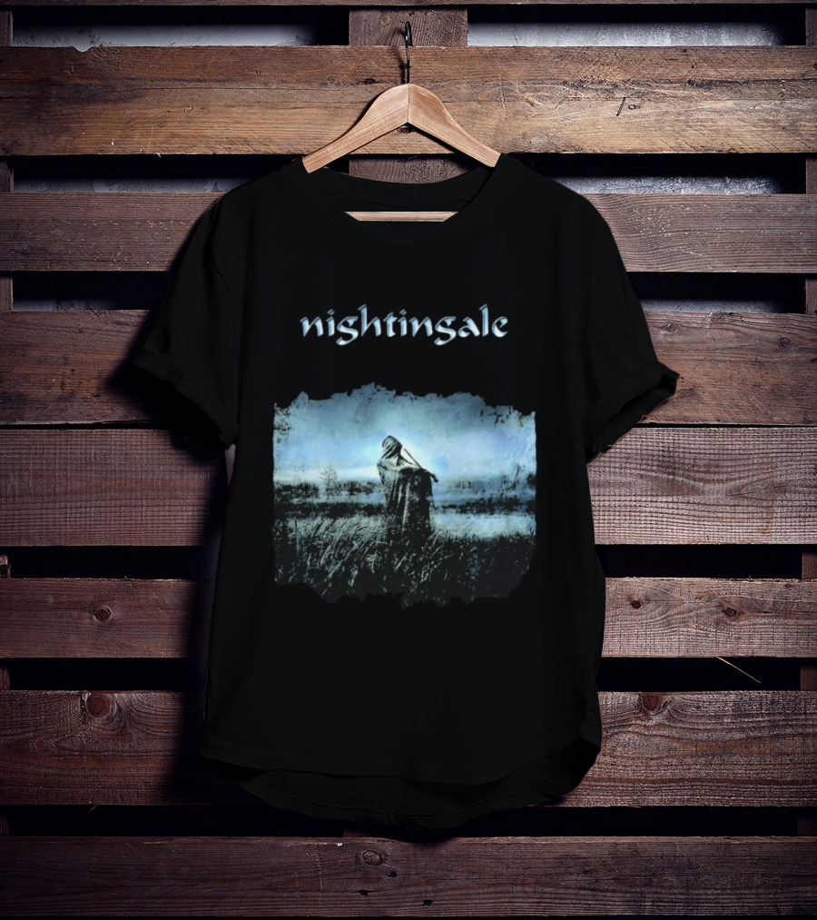 Nightingale Ethereal Nightfall Scene T-Shirt