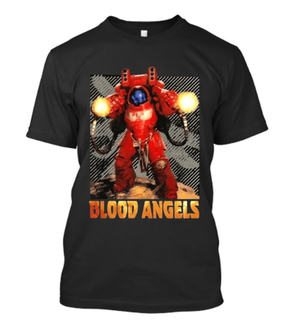 Warhammer 40 000 Blood Angels Space Marine Power Armor T-Shirt