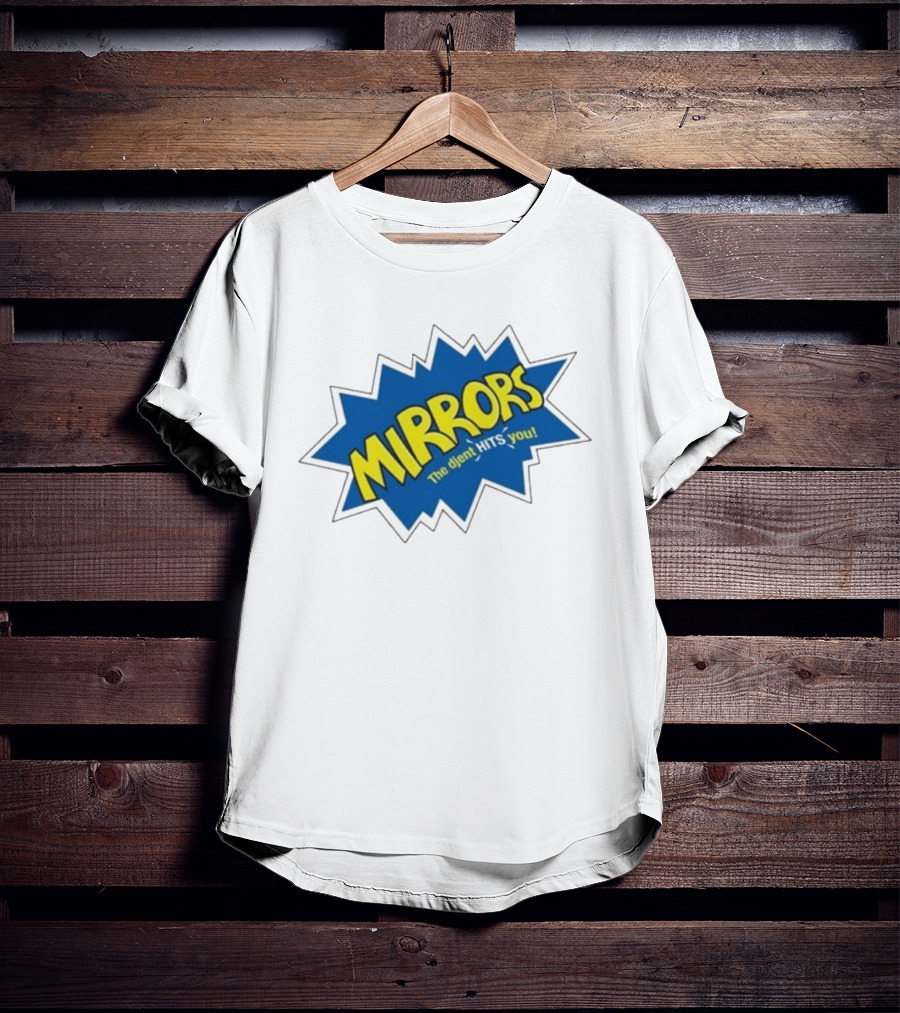 Mirrors The Djent Hits You Comic Style Burst T-Shirt