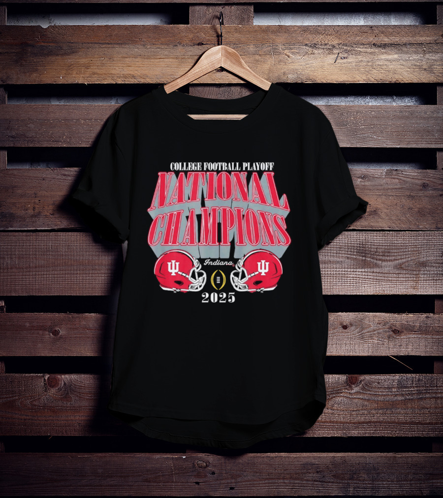 Indiana Hoosiers College Football Playoff National Champions 2025 CFP Lombardi T-Shirt