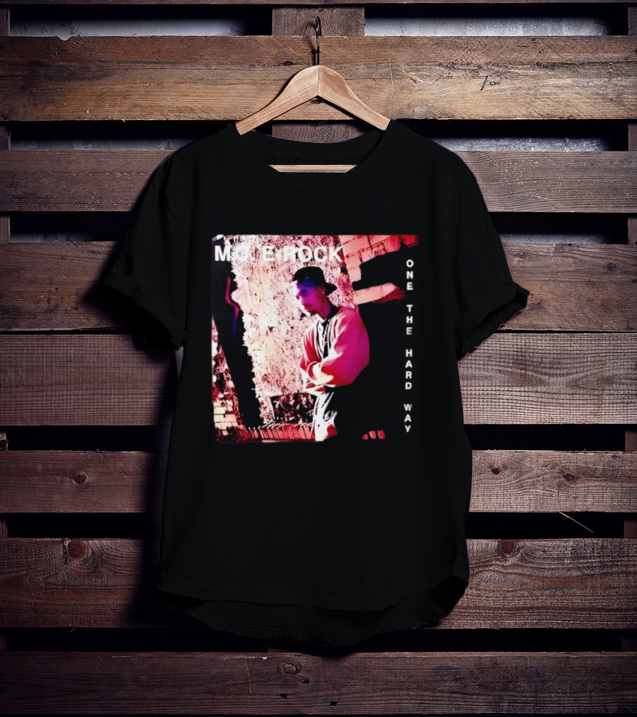 MC E Rock One The Hard Way Album Cover T-Shirt