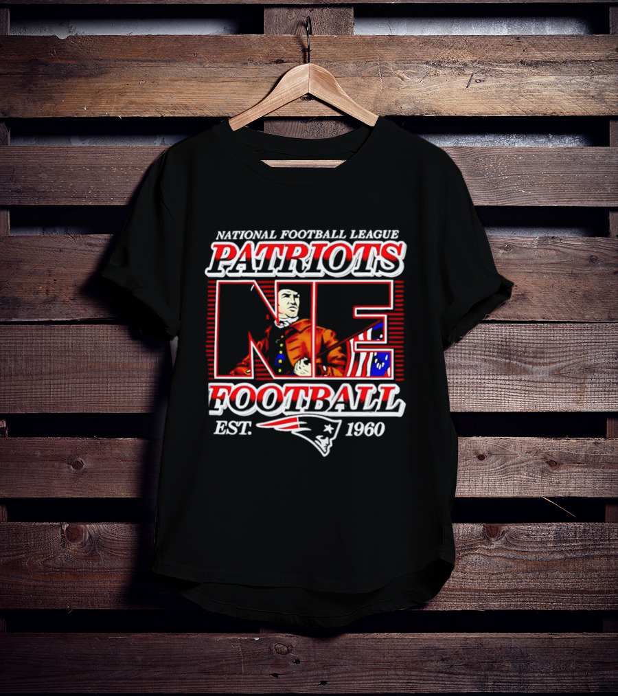 National Football League Patriots NE Football Est. 1960 T-Shirt
