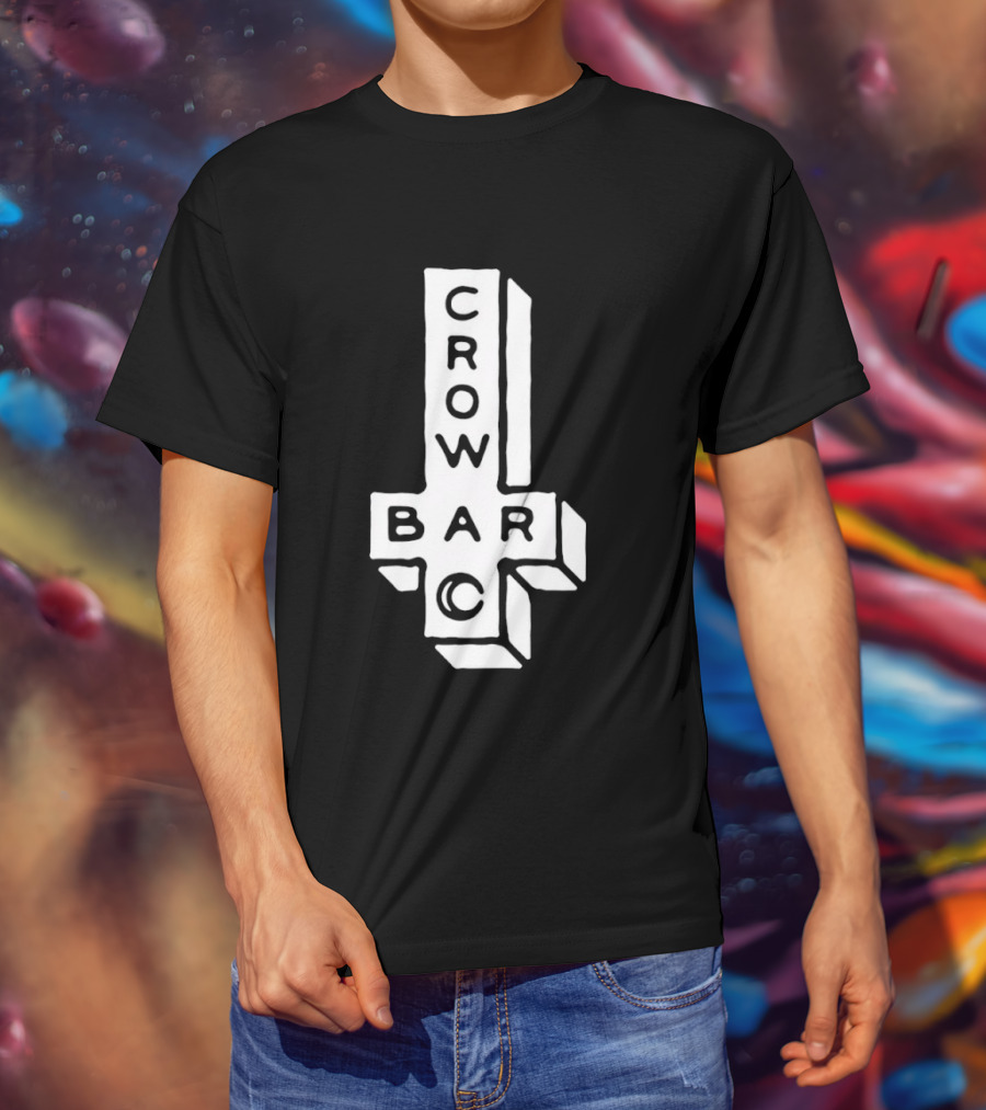 Crowbar Cross Vertical Arrangement T-Shirt